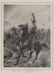 Une performance notable du CIV, la batterie engagée à l